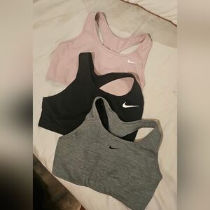 Set of 3 Nike sport bras